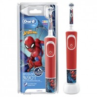 Электрическая зубная щётка Oral-B d100 spiderman